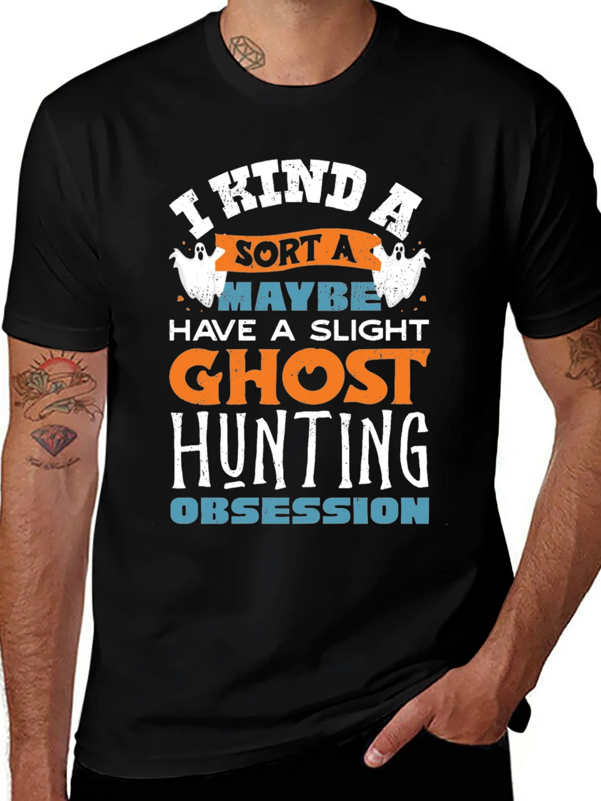 Ghost Hunting Obsession T-Shirt product image 1