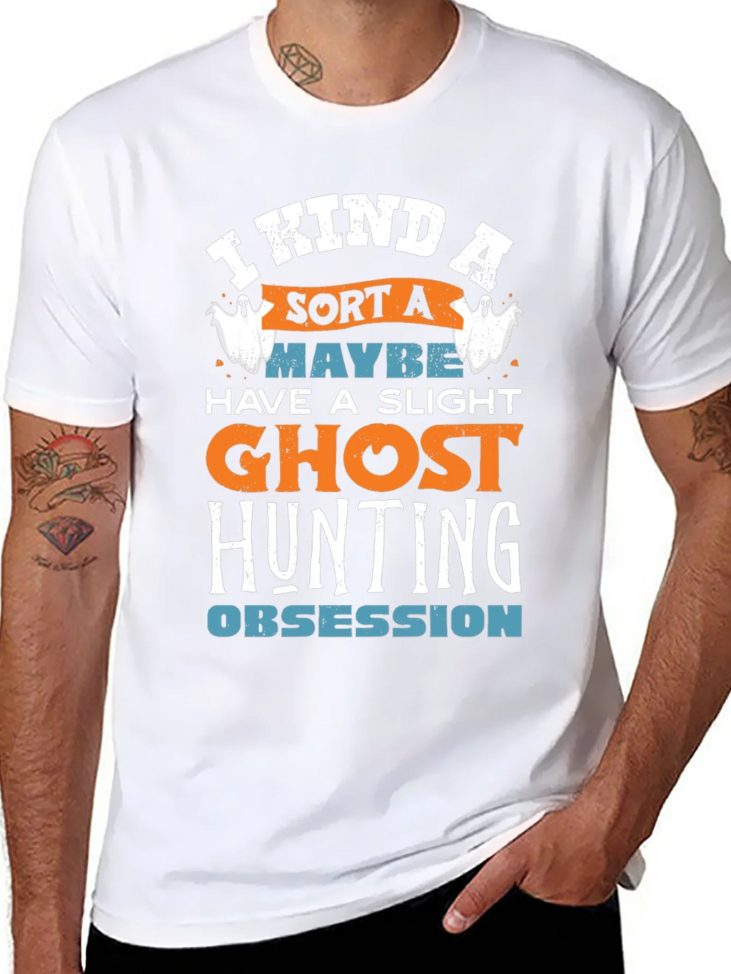 Ghost Hunting Obsession T-Shirt product image 7