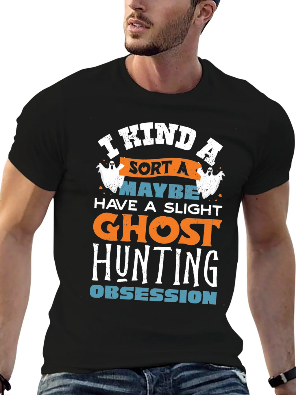 Ghost Hunting Obsession T-Shirt product image 6
