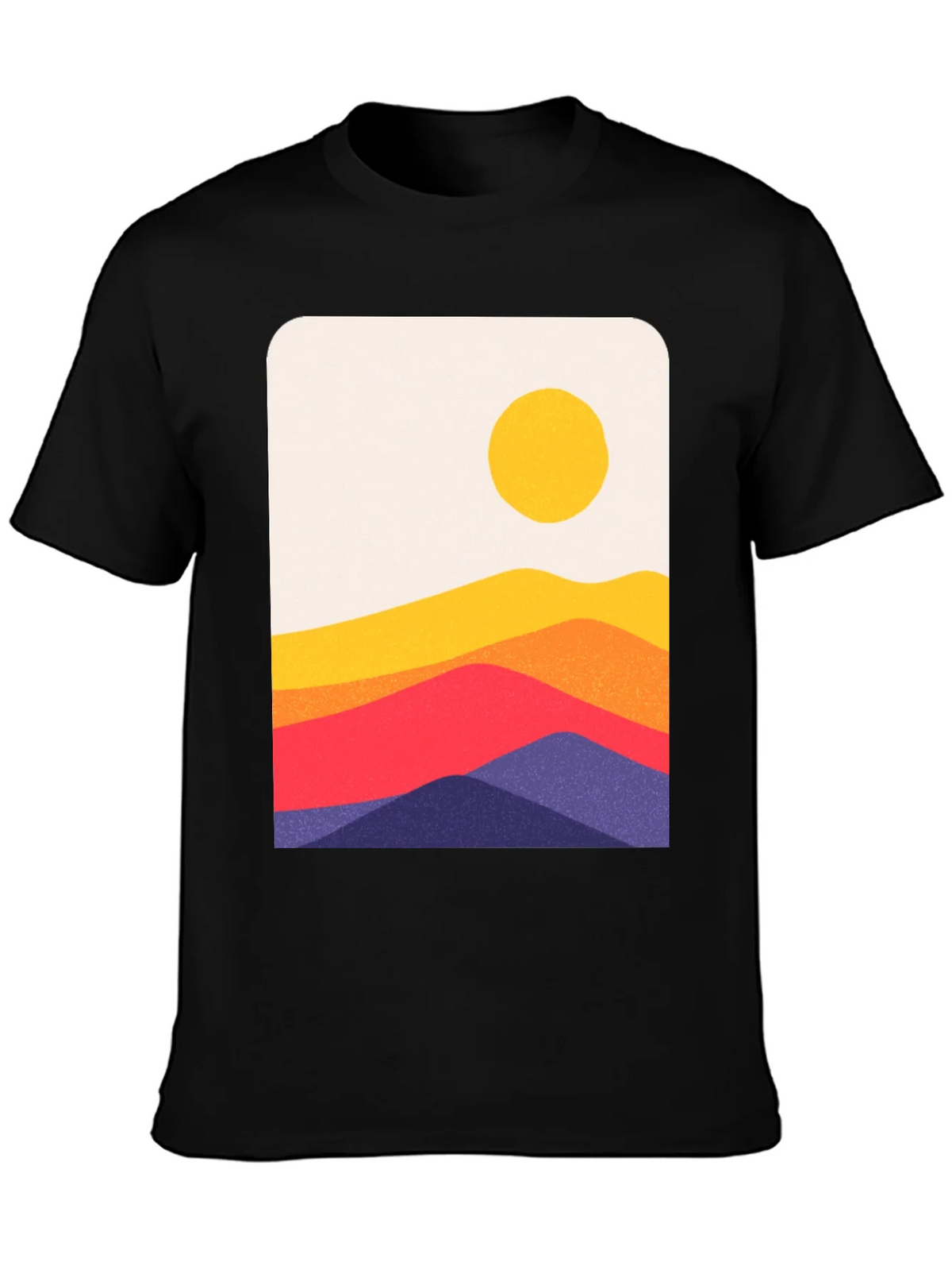 Sunset Hills Graphic T-Shirt - Black product image 2