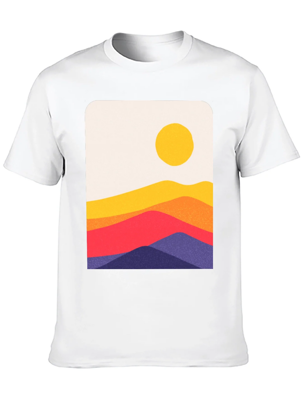 Sunset Hills Graphic T-Shirt - Black product image 4