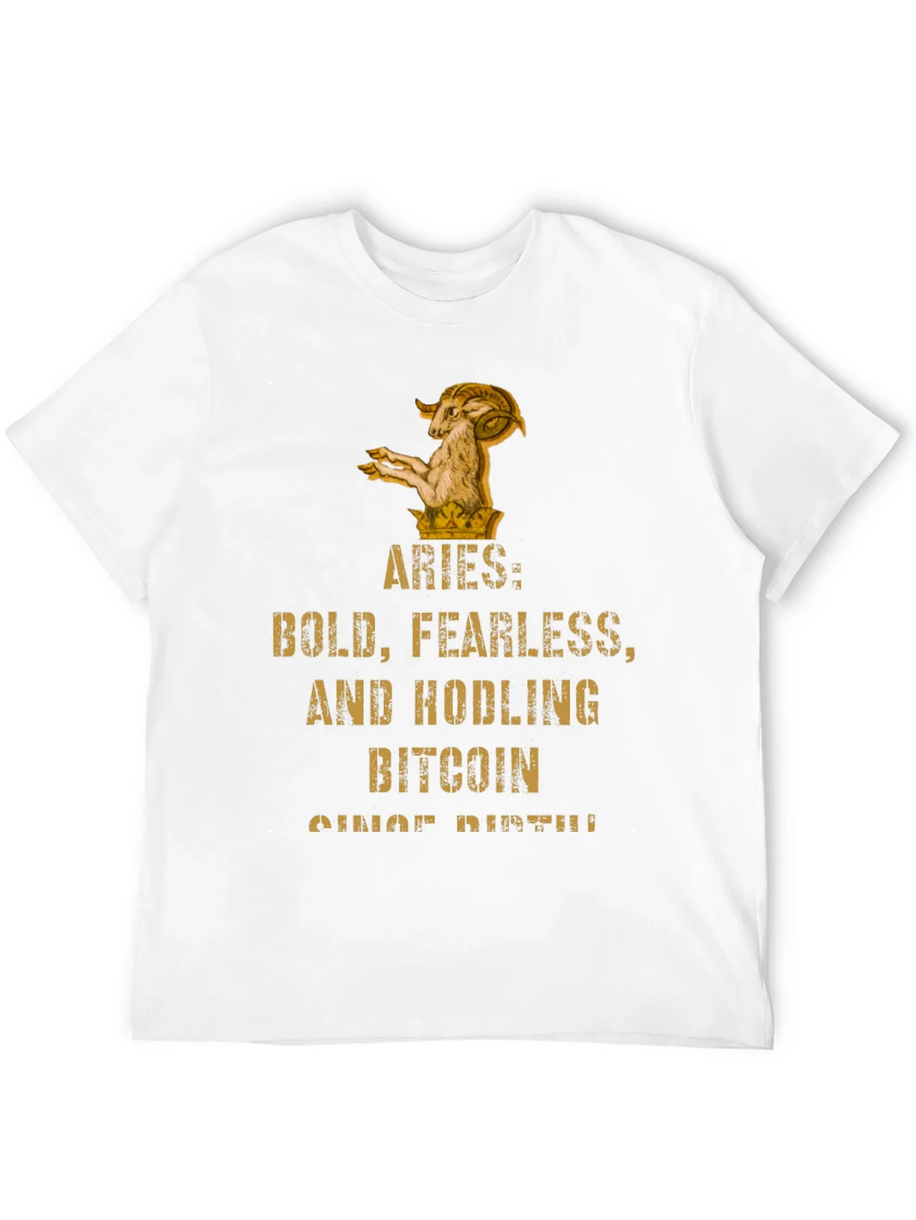 Aries Bitcoin HODLer T-Shirt - Bold & Fearless product image 11