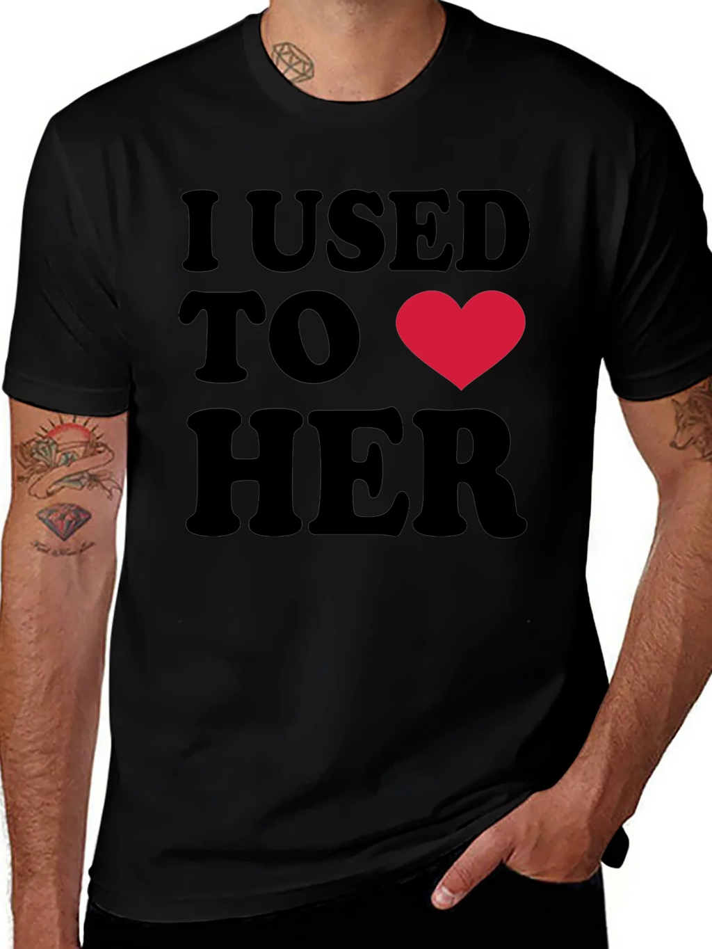I Used to Love Her Funny Graphic Tee product image 1
