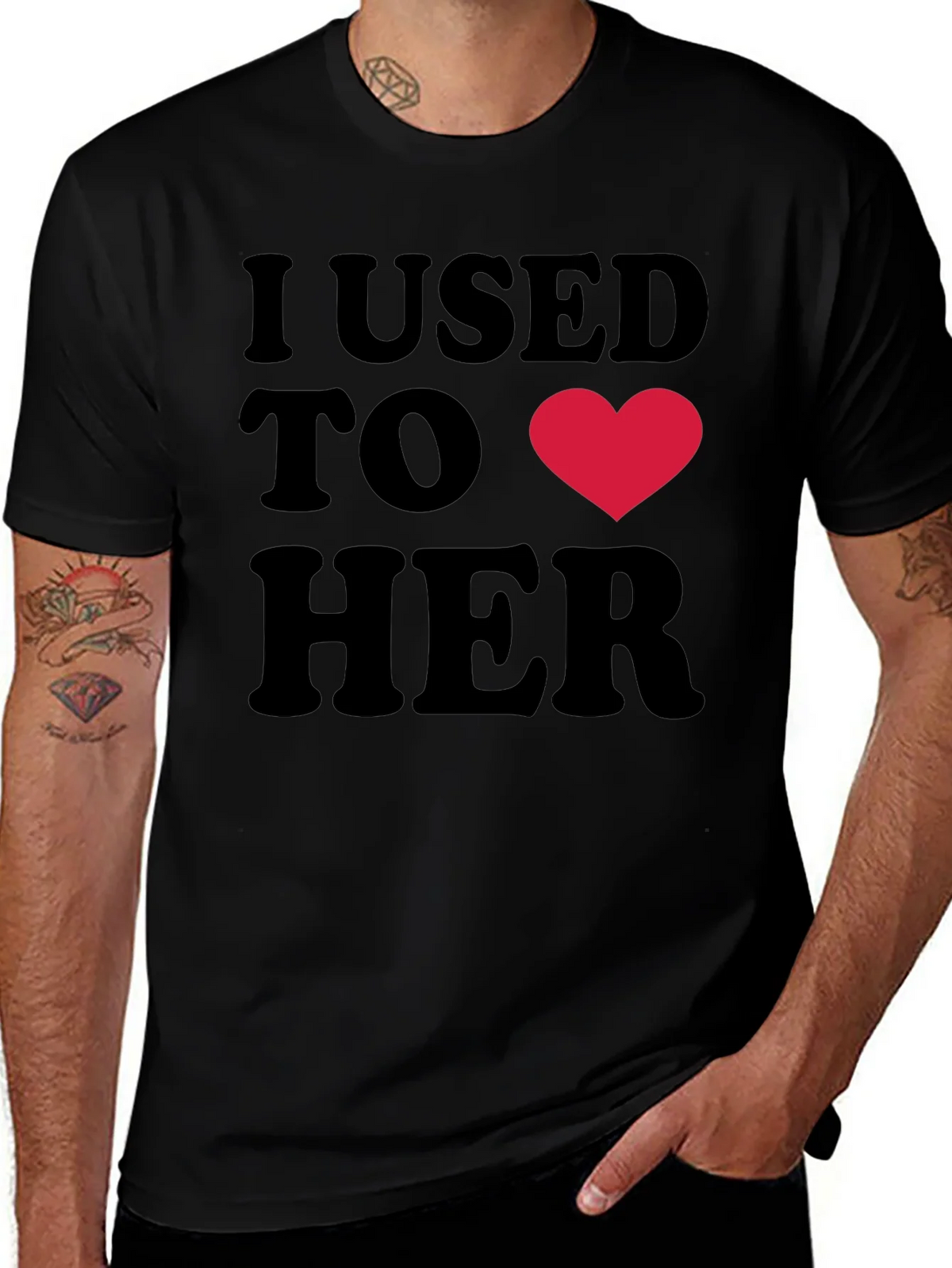 I Used to Love Her Funny Graphic Tee product image 1