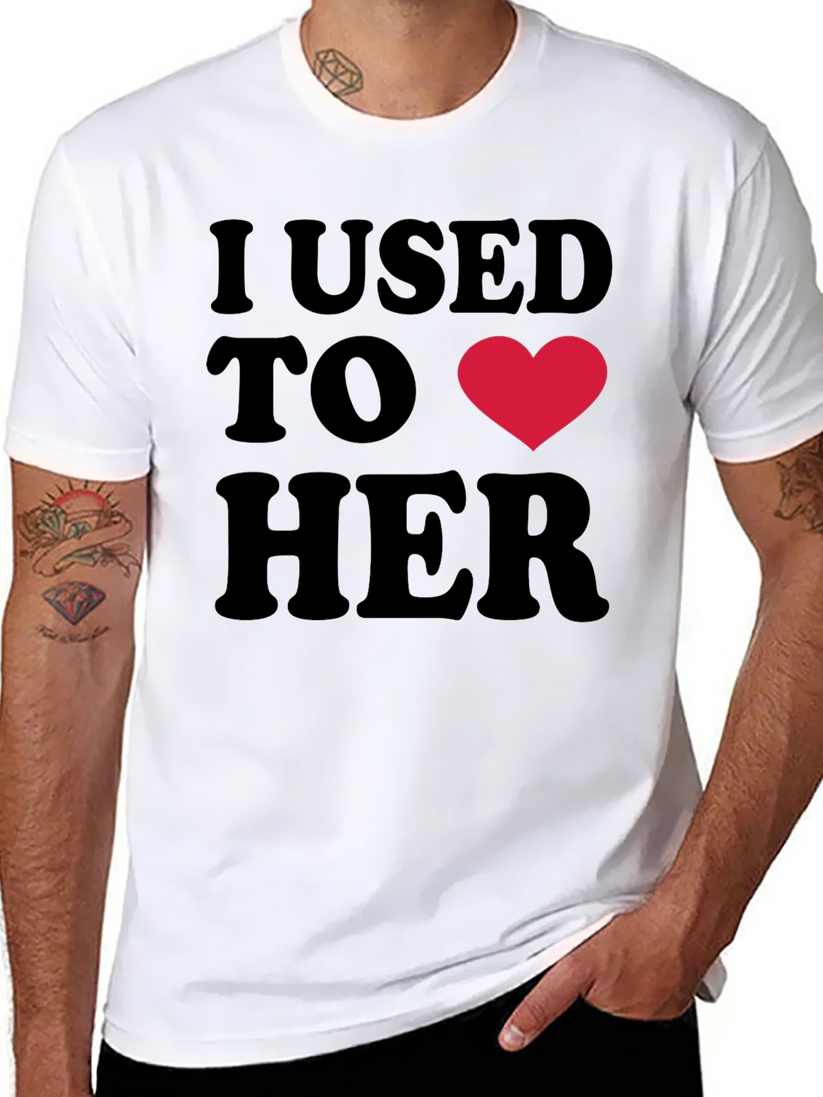 I Used to Love Her Funny Graphic Tee product image 4