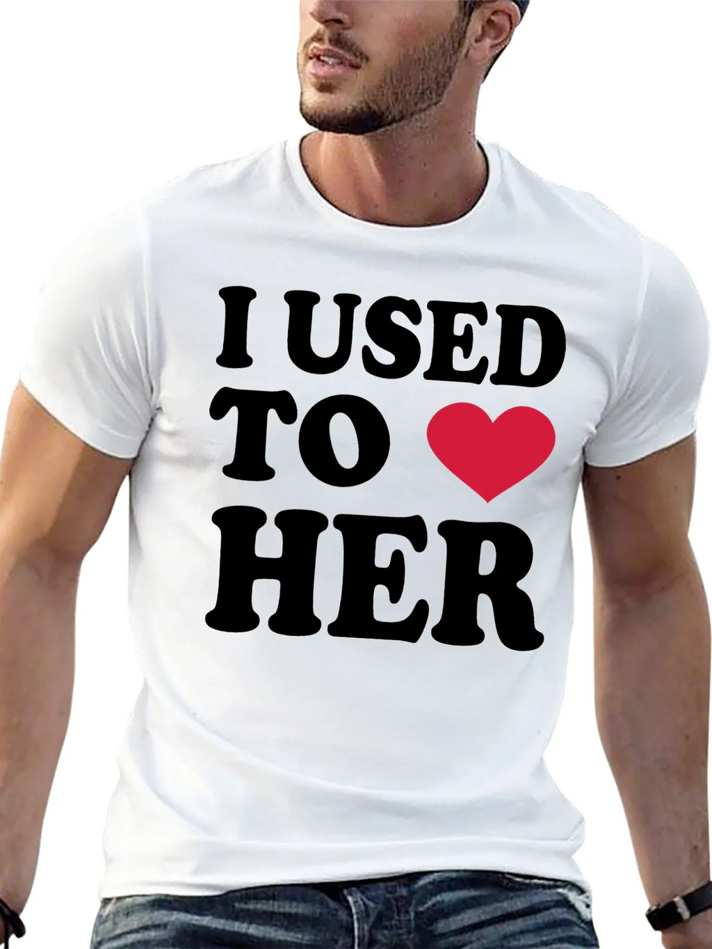 I Used to Love Her Funny Graphic Tee product image 5