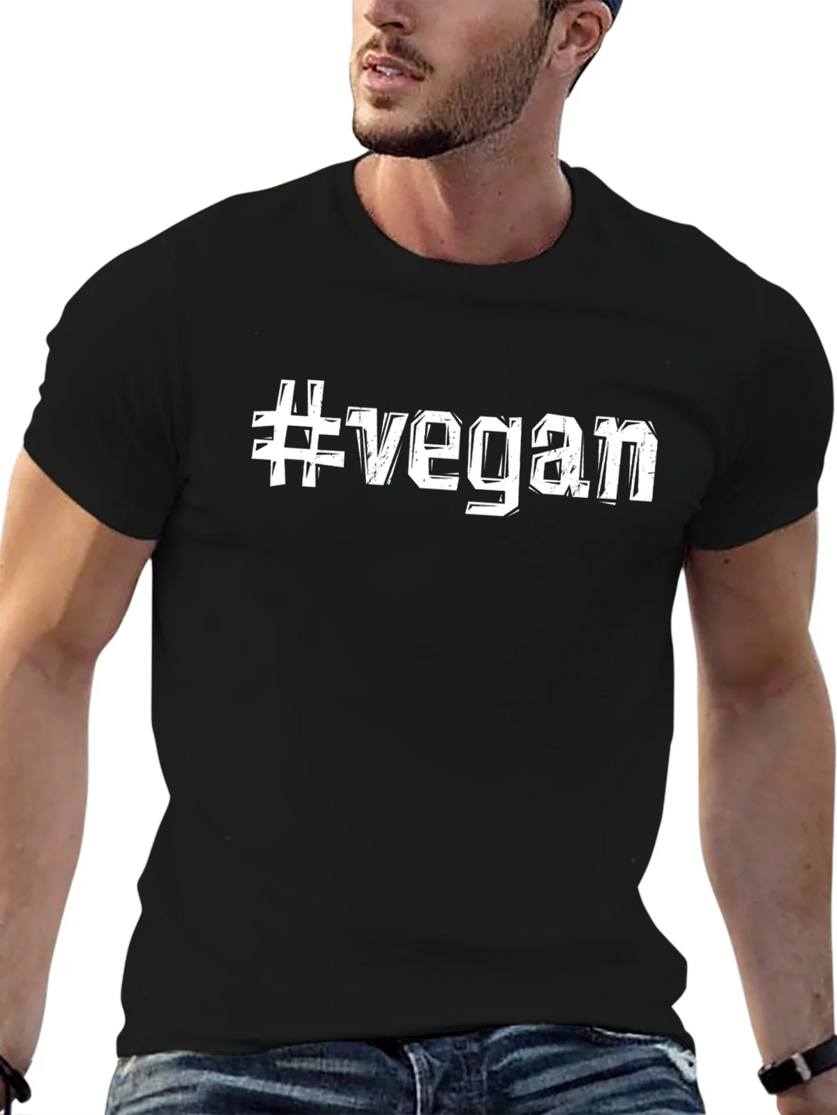 #Vegan Graphic Tee - Stylish Pride Shirt product image 3