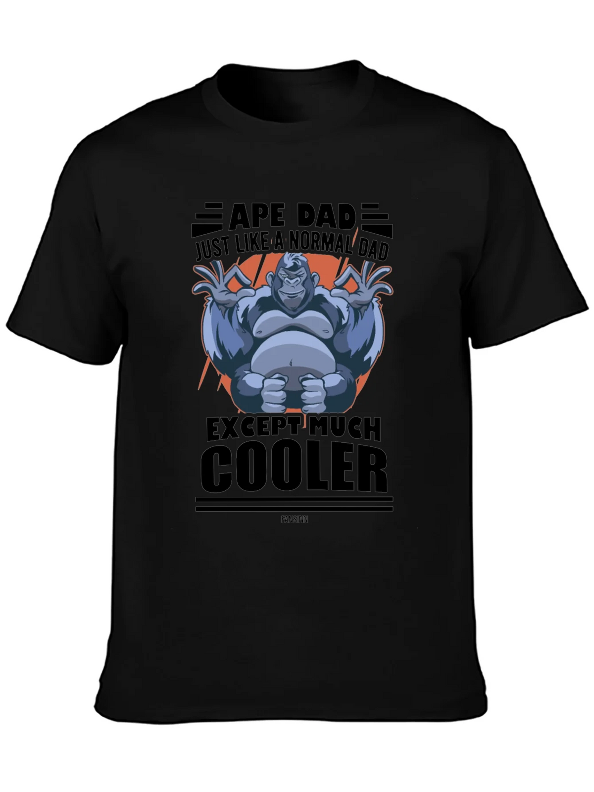 Ape Dad Graphic T-Shirt - Cool Fathers Day Gift product image 3