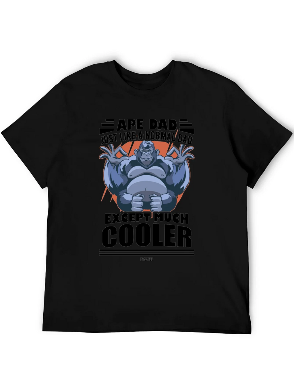 Ape Dad Graphic T-Shirt - Cool Fathers Day Gift product image 4
