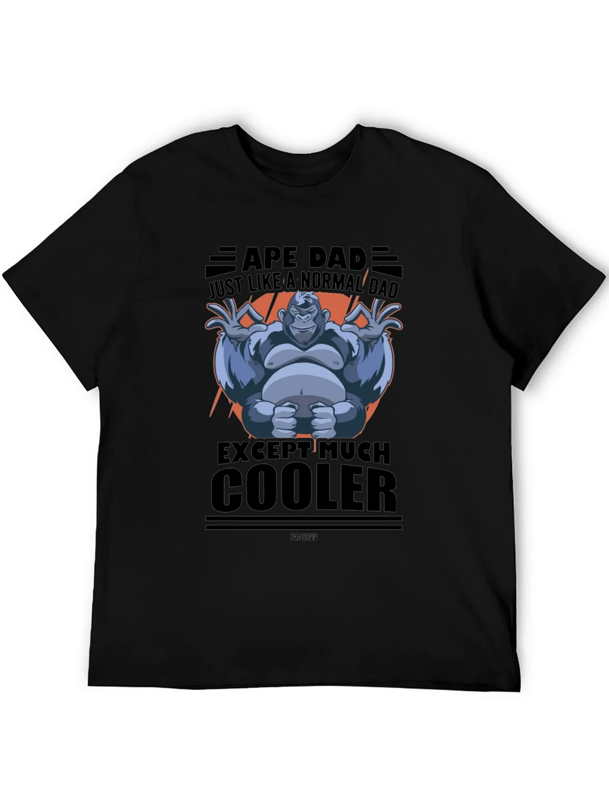 Ape Dad Graphic T-Shirt - Cool Fathers Day Gift product image 4
