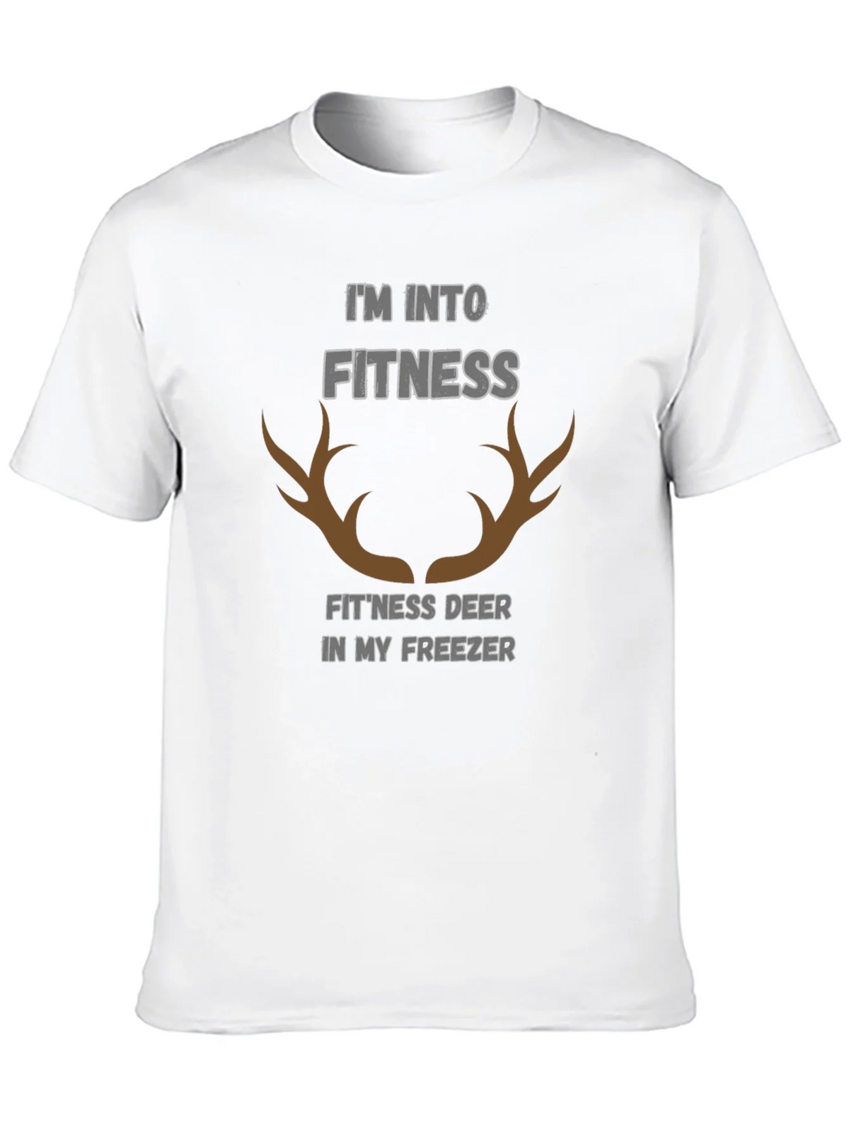 Fitness Deer Funny Graphic T-Shirt product image 9