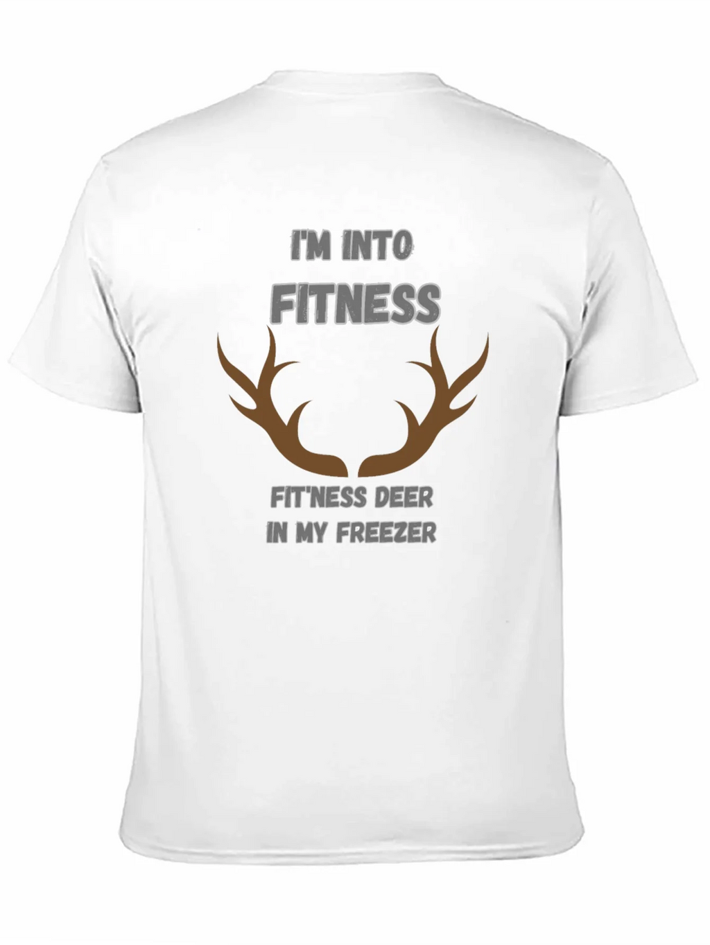 Fitness Deer Funny Graphic T-Shirt product image 10