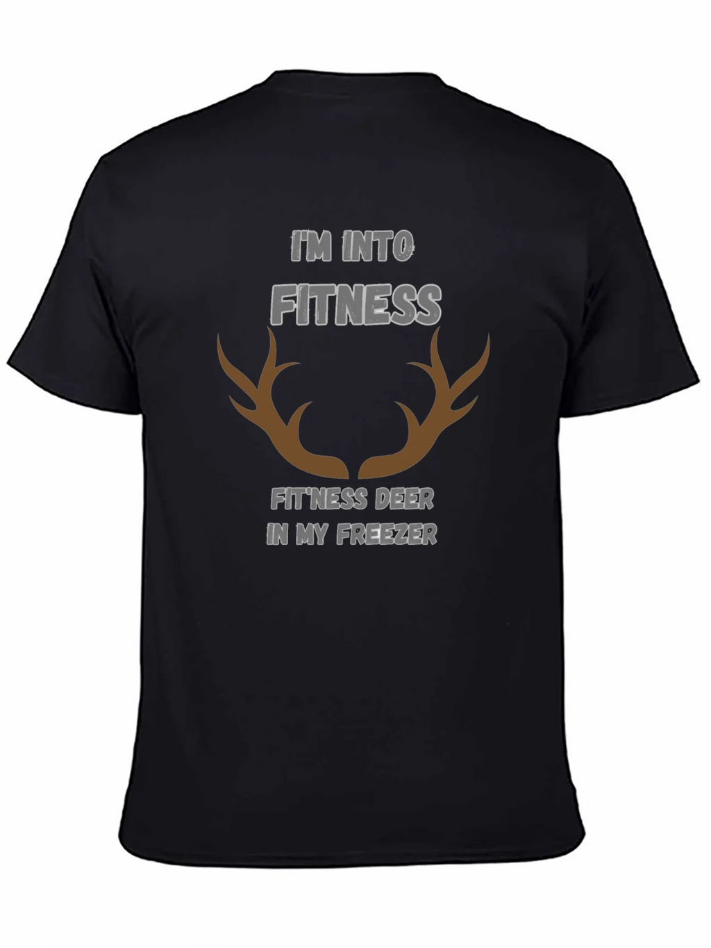 Fitness Deer Funny Graphic T-Shirt product image 4
