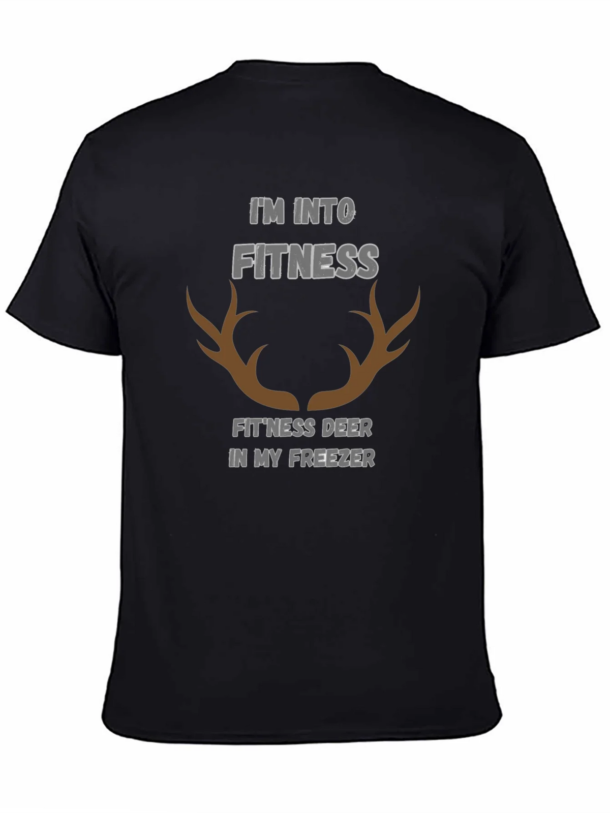 Fitness Deer Funny Graphic T-Shirt product image 4