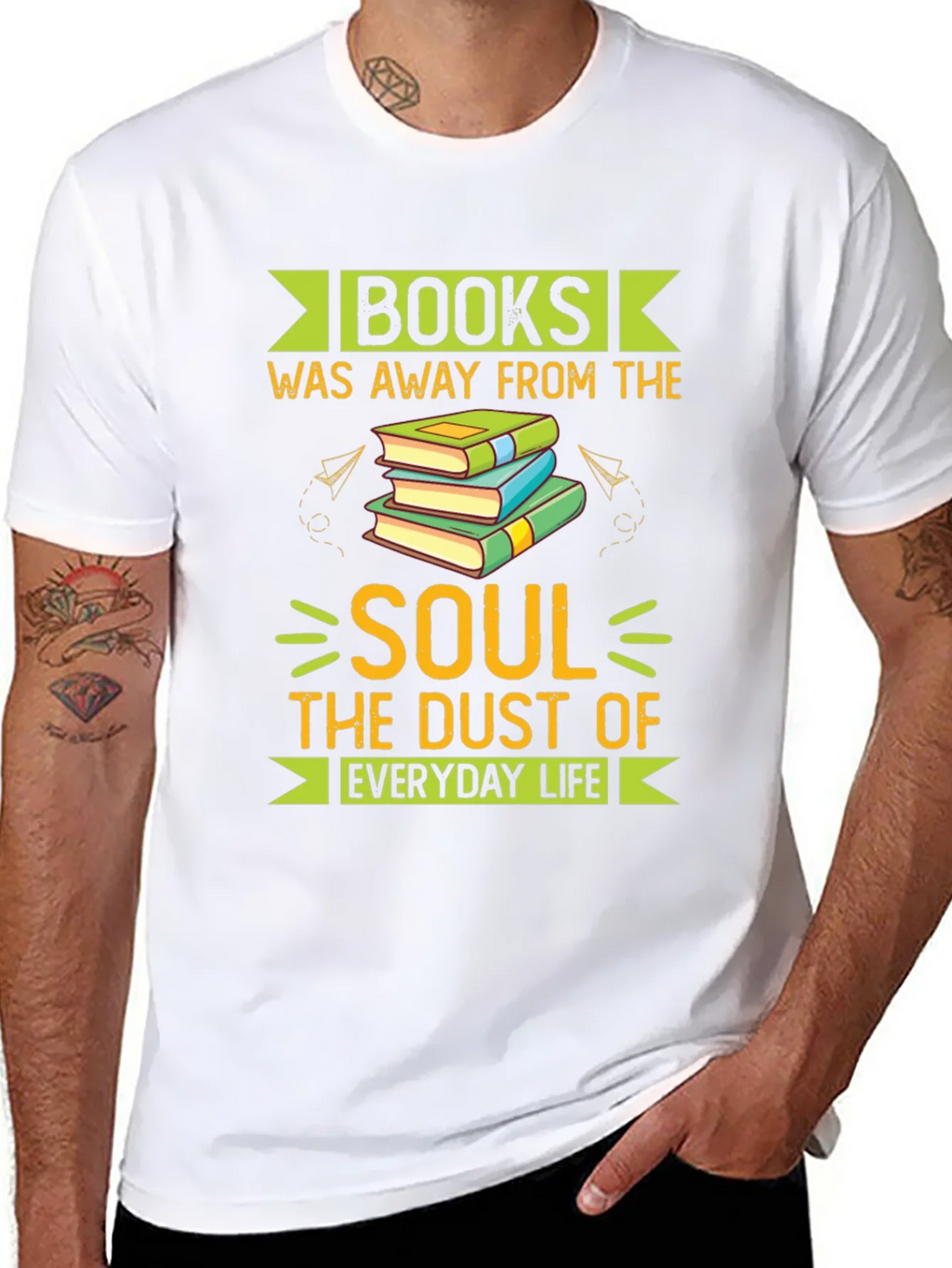 Books Away From The Soul T-Shirt product image 5