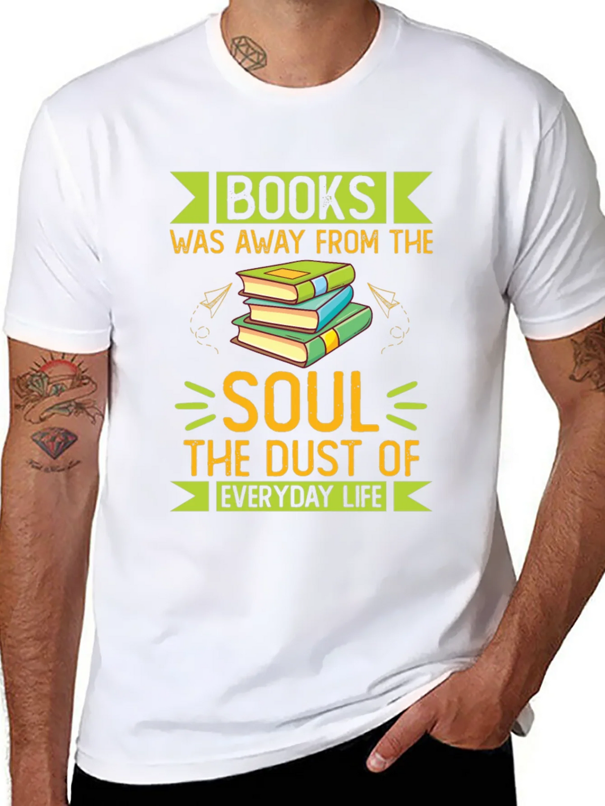 Books Away From The Soul T-Shirt product image 5