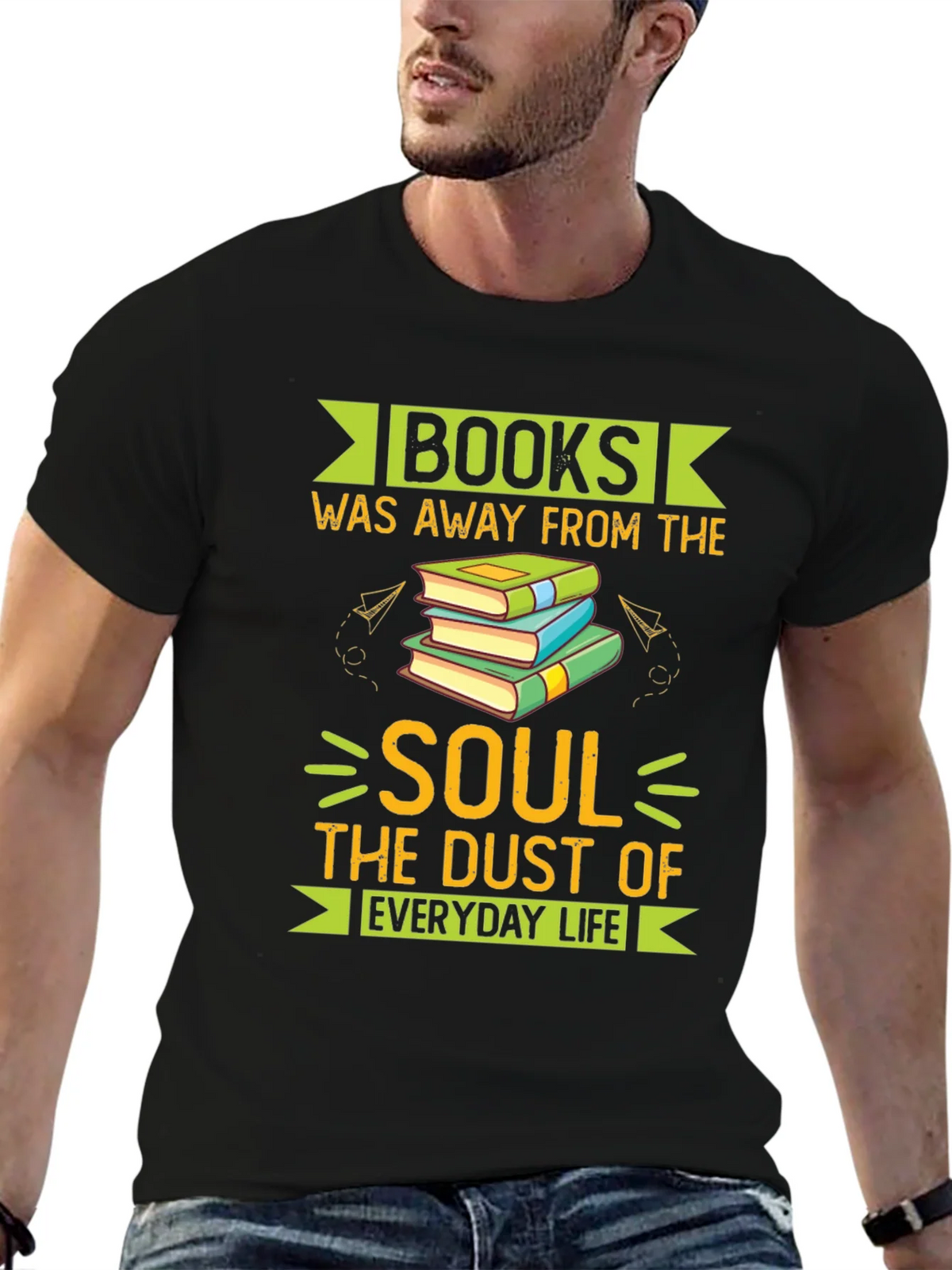 Books Away From The Soul T-Shirt product image 4