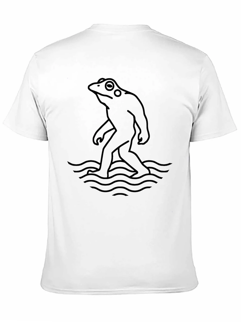 Frogfoot Black T-Shirt - Quirky Graphic Tee product image 10