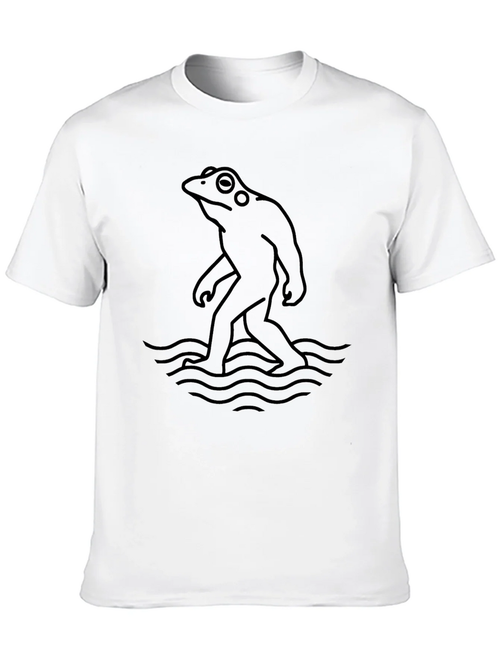 Frogfoot Black T-Shirt - Quirky Graphic Tee product image 9
