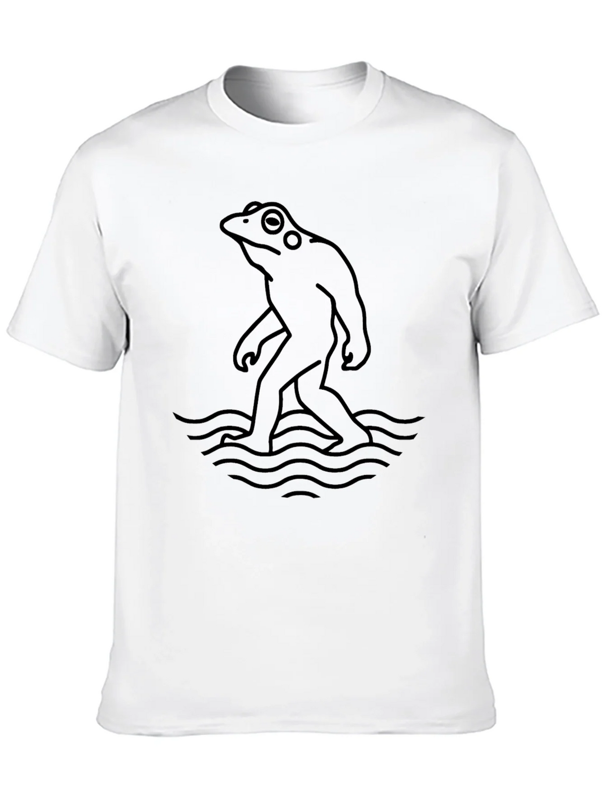 Frogfoot Black T-Shirt - Quirky Graphic Tee product image 9