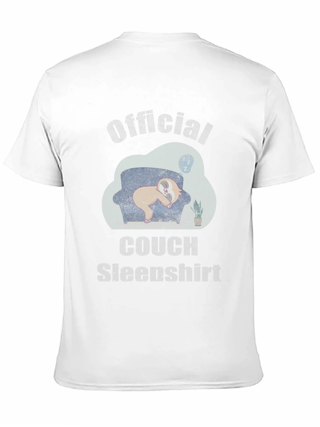 Official Couch Sleepshirt - Lazy Sloth Tee product image 5