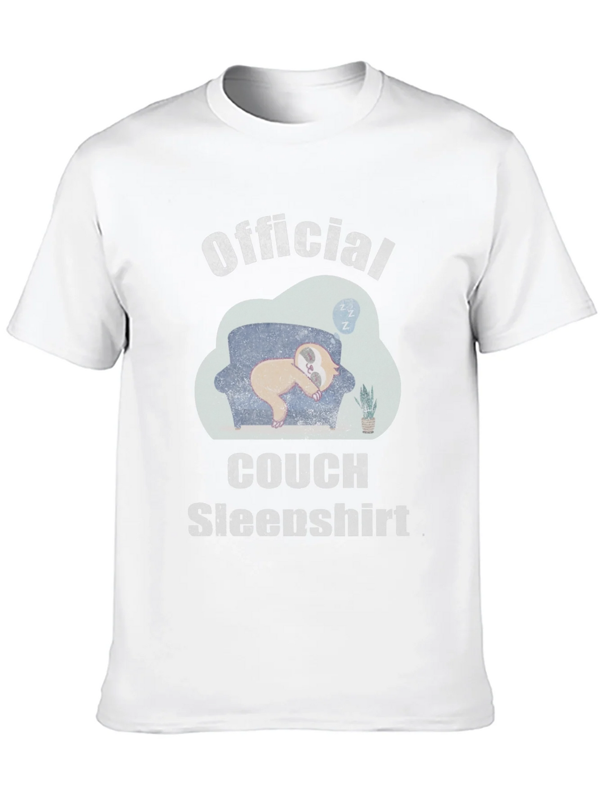 Official Couch Sleepshirt - Lazy Sloth Tee product image 4
