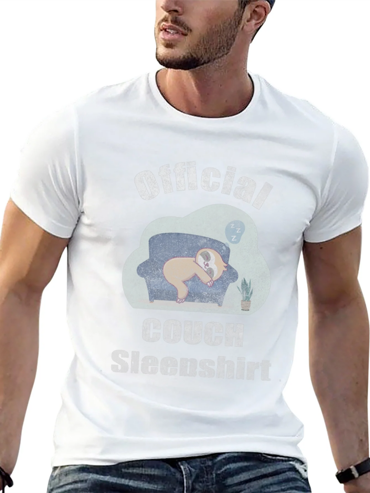 Official Couch Sleepshirt - Lazy Sloth Tee product image 7