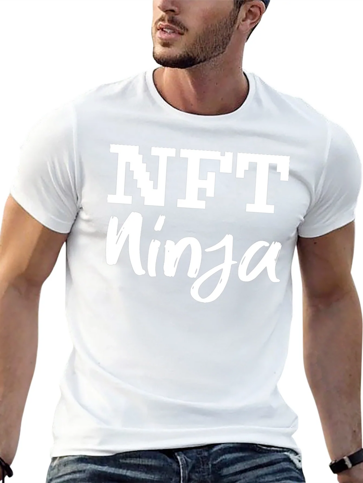 NFT Ninja Black T-Shirt product image 12
