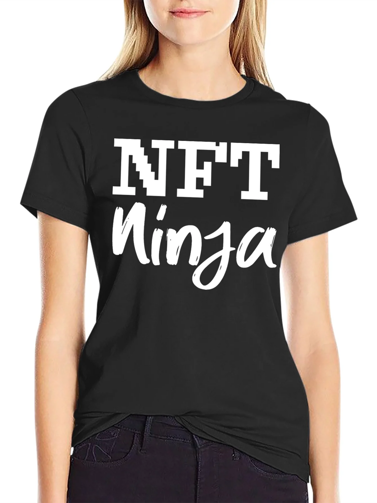 NFT Ninja Black T-Shirt product image 2