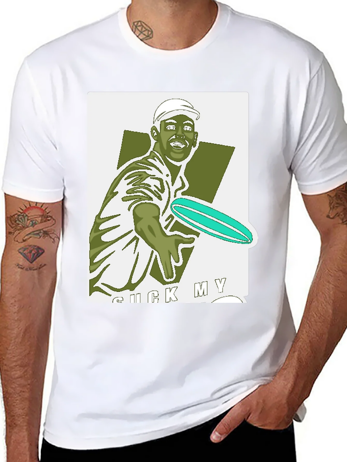 Frisbee Golf Black Tee product image 7