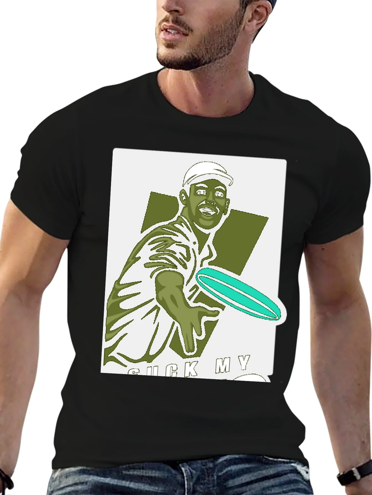 Frisbee Golf Black Tee product image 6