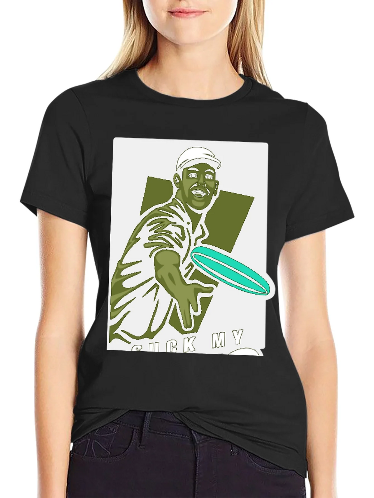 Frisbee Golf Black Tee product image 2