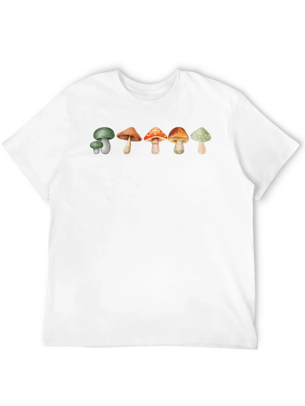 Mushroom Print T-Shirt - Black product image 9