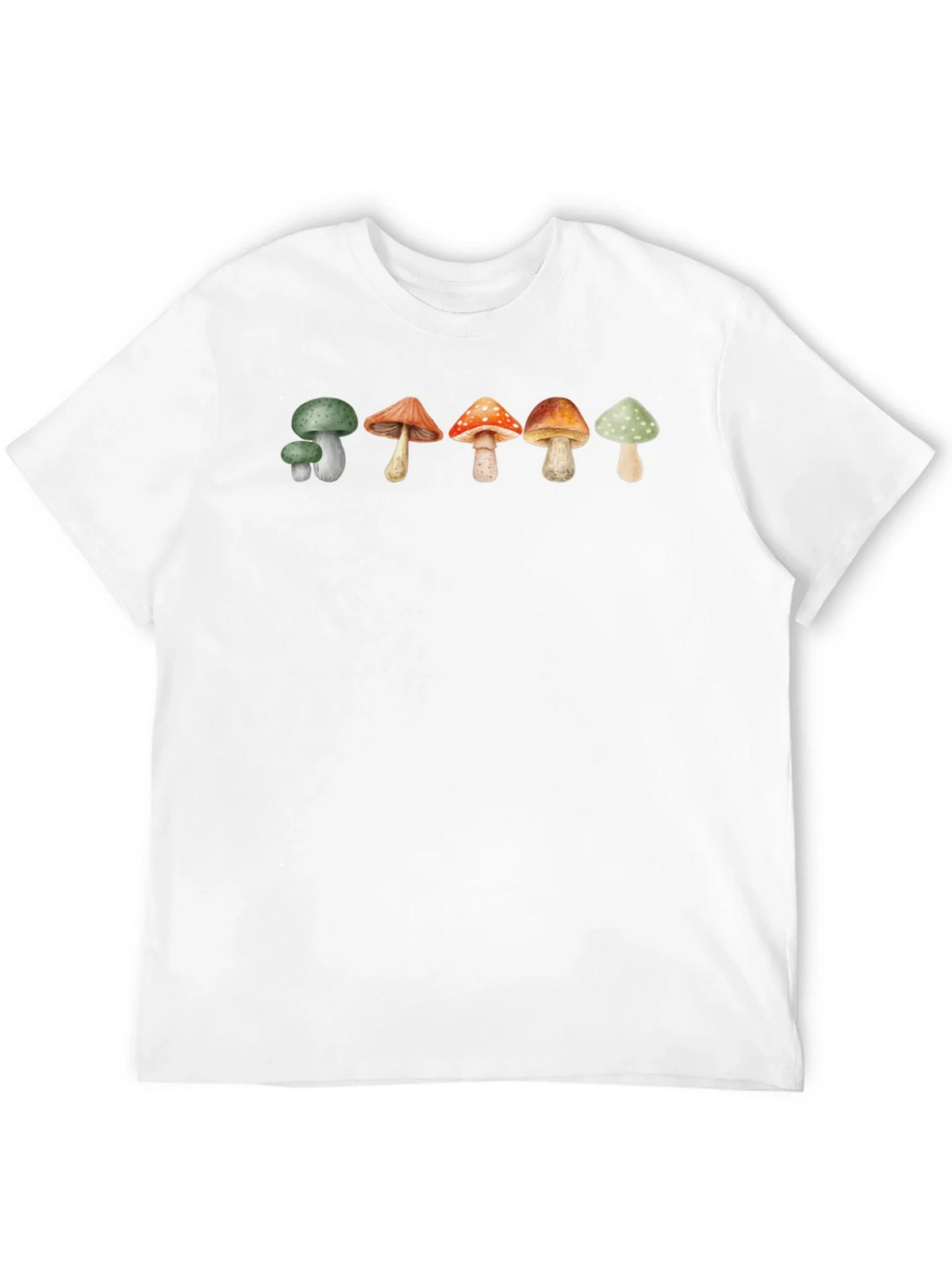 Mushroom Print T-Shirt - Black product image 9