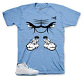 Retro 11 Legend Blue Raging Face Shirt