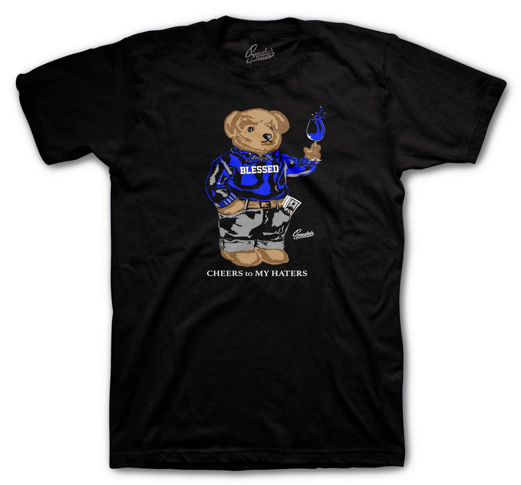 Retro 13 Hyper Royal Cheers Bear Shirt