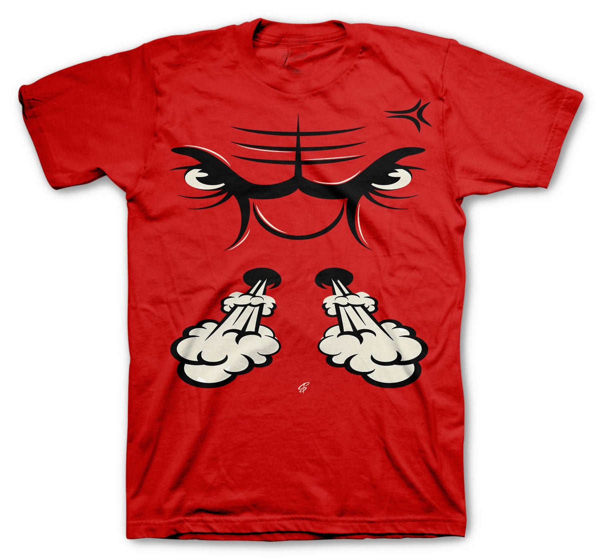 Retro 6 Carmine Raging Face Shirt