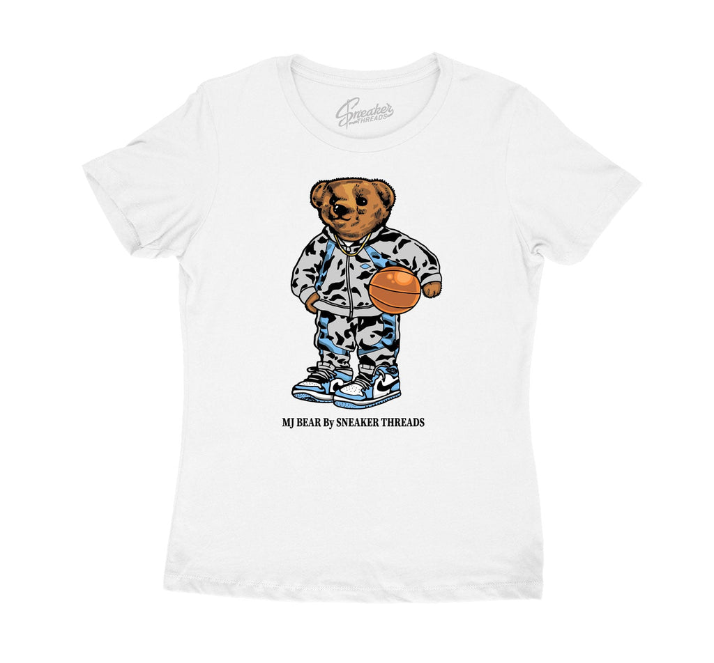 Womens - University Blue 1 MJ Bear Shirt