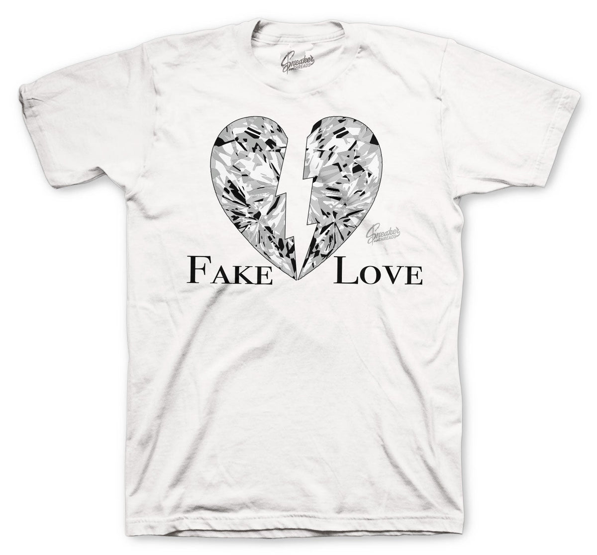 Retro 1 Silver Toe Love Shirt