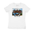 Womens - University Blue 1 Paid Peanuts Shirt