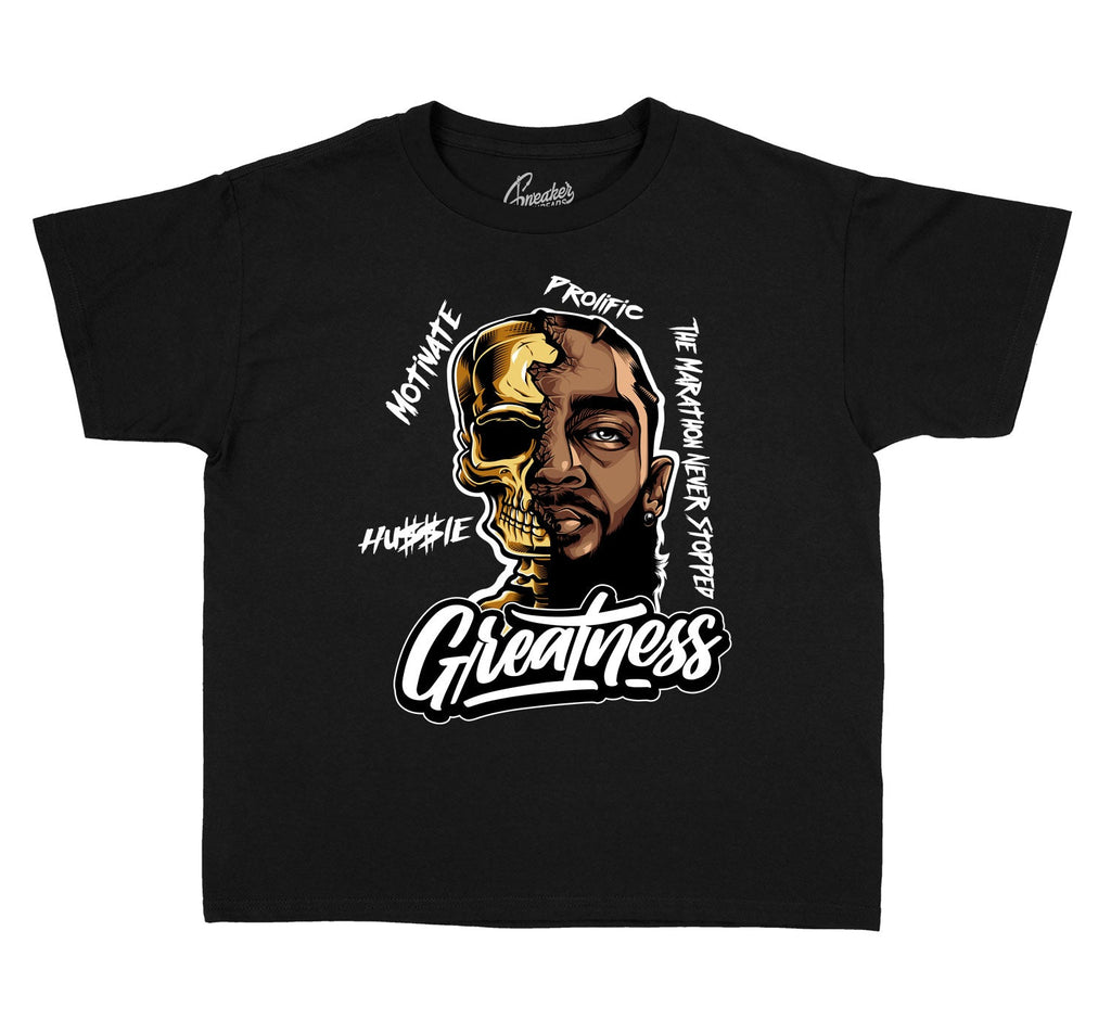 Kids - Gold Glitter 13 Great Nip Shirt