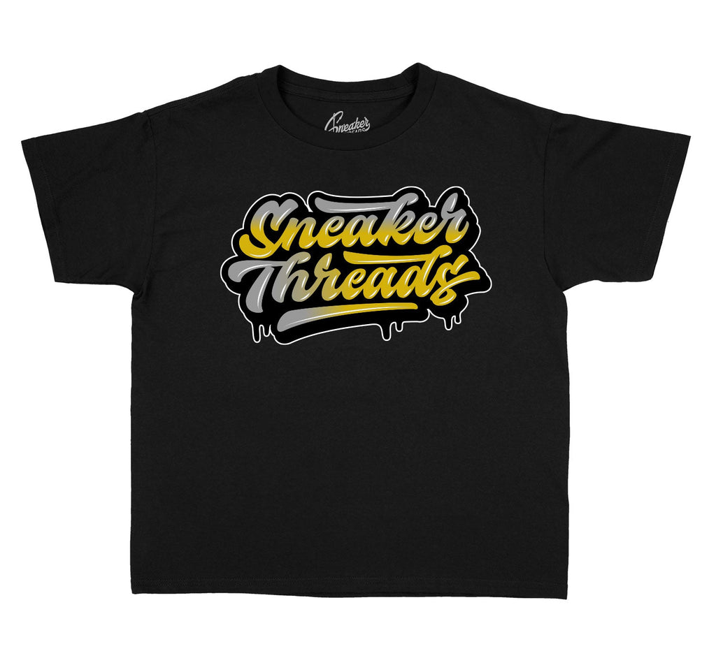 Kids - Gold Glitter 13 Drip Shirt