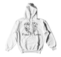 Retro 1 Neutral Grey Love Hoody