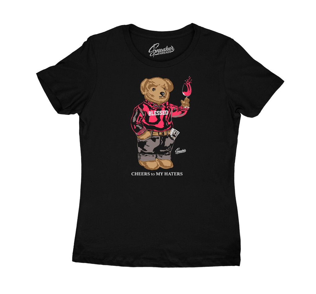 Womens - Taupe Haze 4 Cheers Bear Shirt