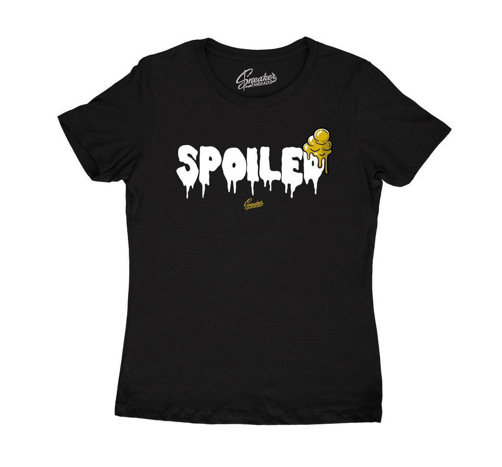 Womens - Gold Glitter 13 Spoiled Shirt