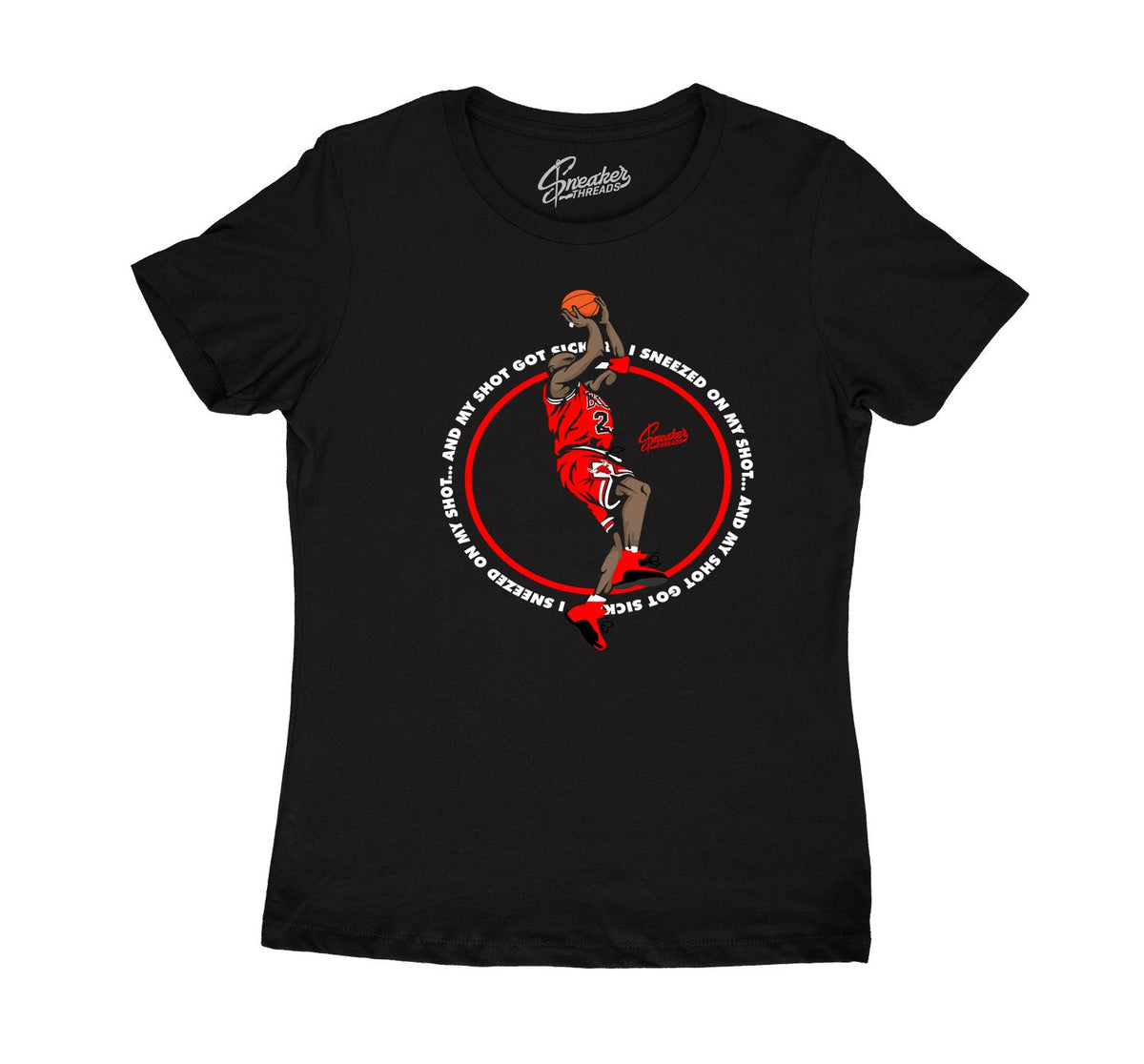 Womens - Reverse Flu Game 12 Sick Shot Shirt