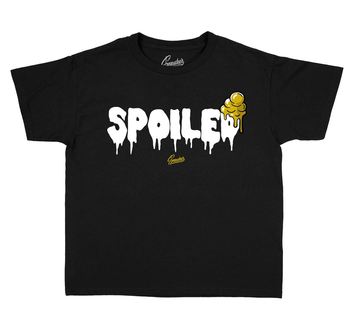 Kids - Gold Glitter 13 Spoiled Shirt