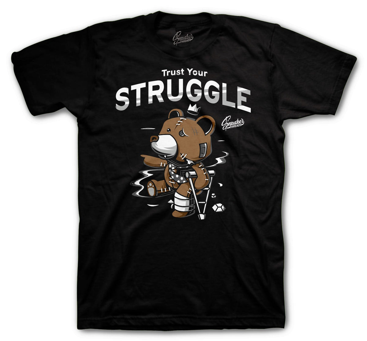 Retro 5 Anthracite Trust Your Struggle Shirt
