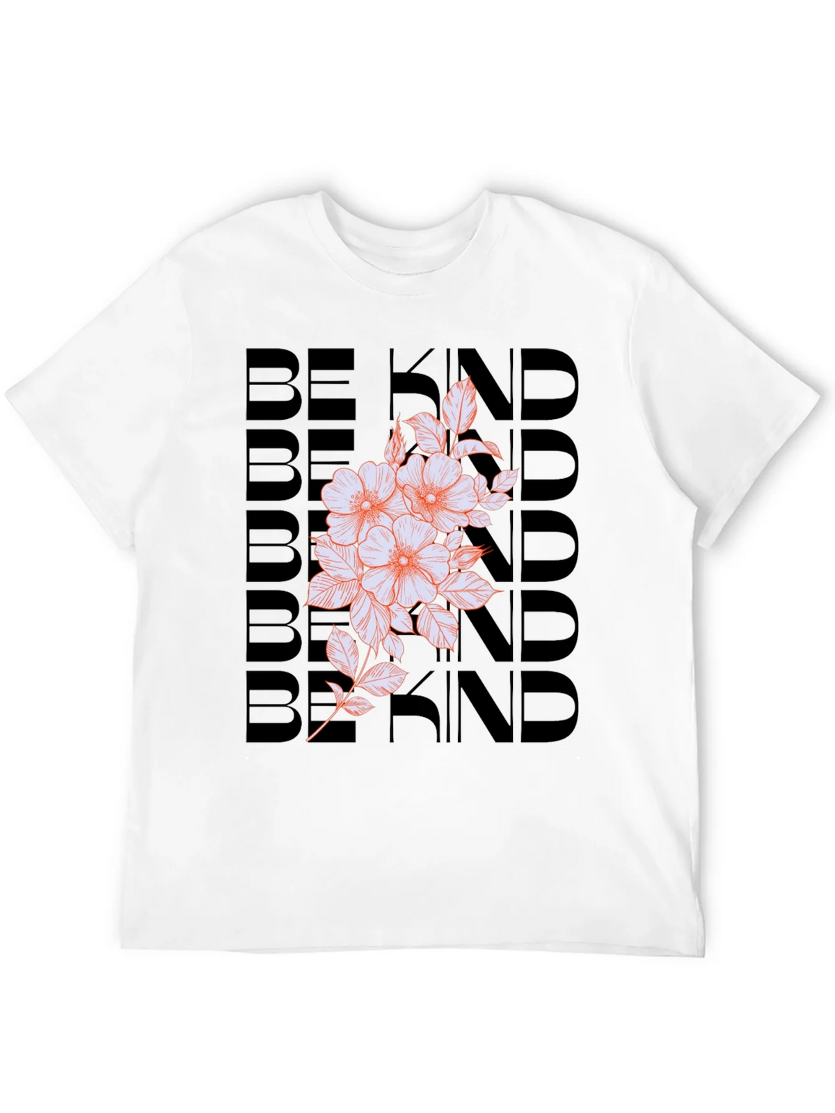 Be Kind Floral Graphic Tee - Black product image 11