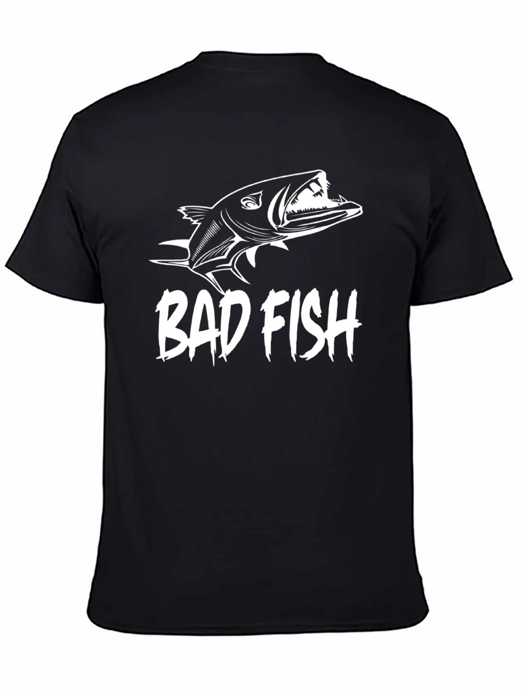 Bad Fish Graphic Tee - Mens Black T-Shirt product image 2
